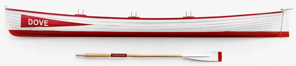 Cornish Rowing Gig - Dove
