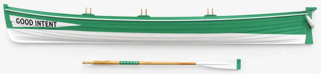 Cornish Rowing Gig - Good Intent