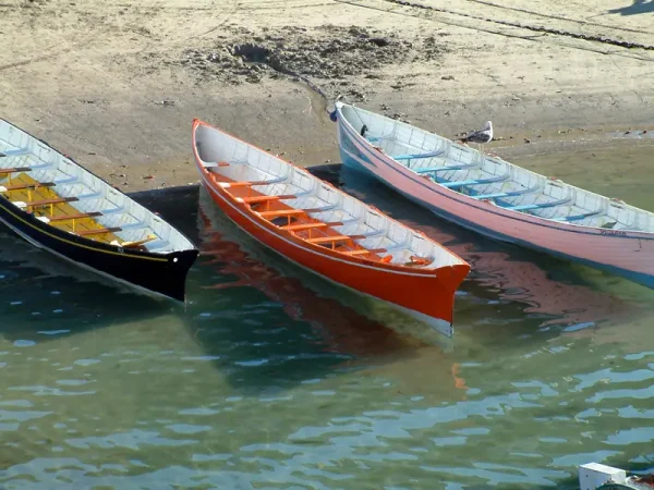 Cornish Rowing Gigs at Newquay Harbour